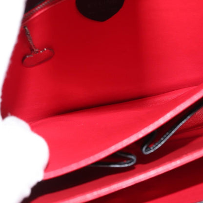 Celine Handbag Leather, WHITE, LEATHER, Handbag