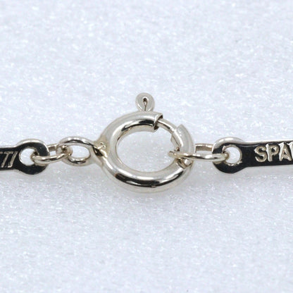 Tiffany & Co. Elsa Peretti Open Heart Pendant Necklace Sterling Silver, SILVER, SILVER, Necklace