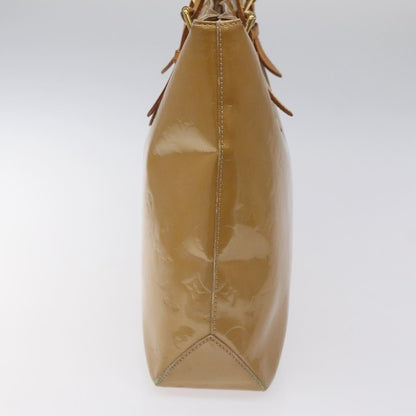 Louis Vuitton Brentwood Handbag Monogram Vernis, BEIGE, PATENT_LEATHER, Shoulder bag