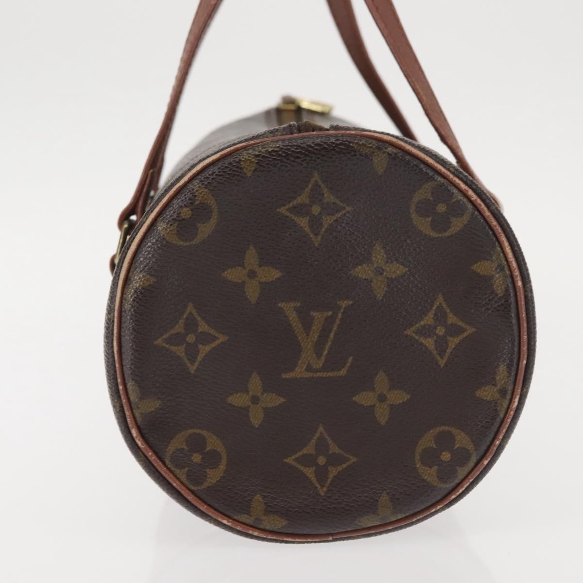 Louis Vuitton Papillon Handbag Monogram Canvas, BROWN, CANVAS, Handbag