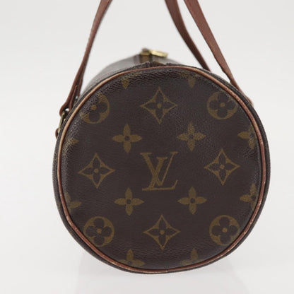 Louis Vuitton Papillon Handbag Monogram Canvas, BROWN, CANVAS, Handbag