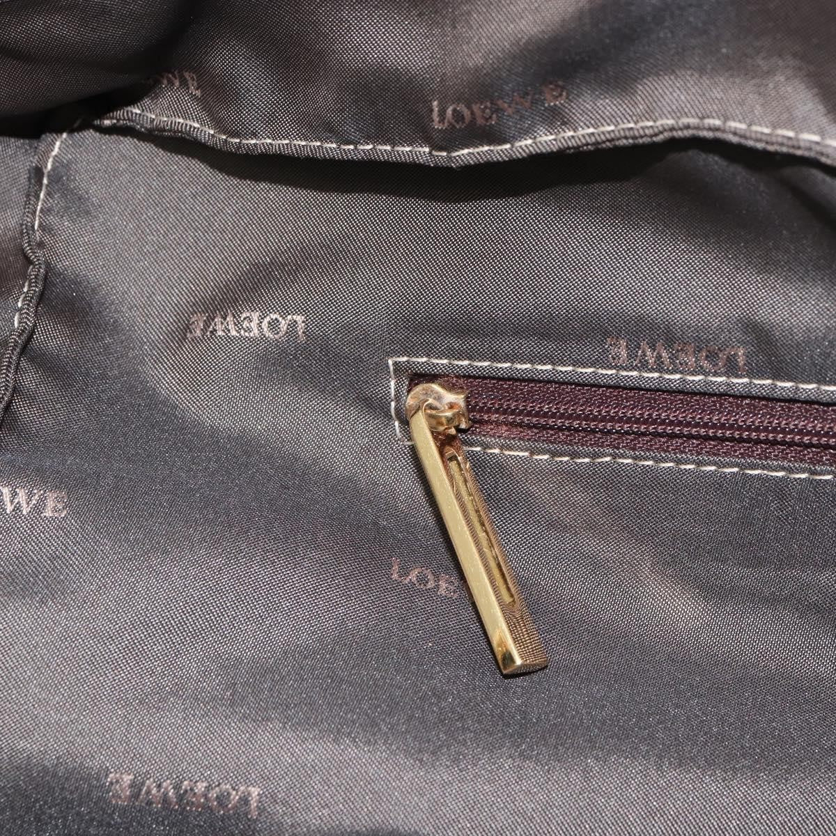 Loewe Amazona Bag Leather, GOLD, LEATHER, Handbag