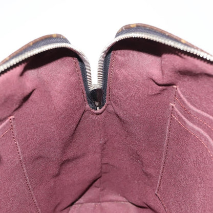 Louis Vuitton Porte-Documents Jour Bag Macassar Monogram Canvas, BROWN, CANVAS, Briefcase