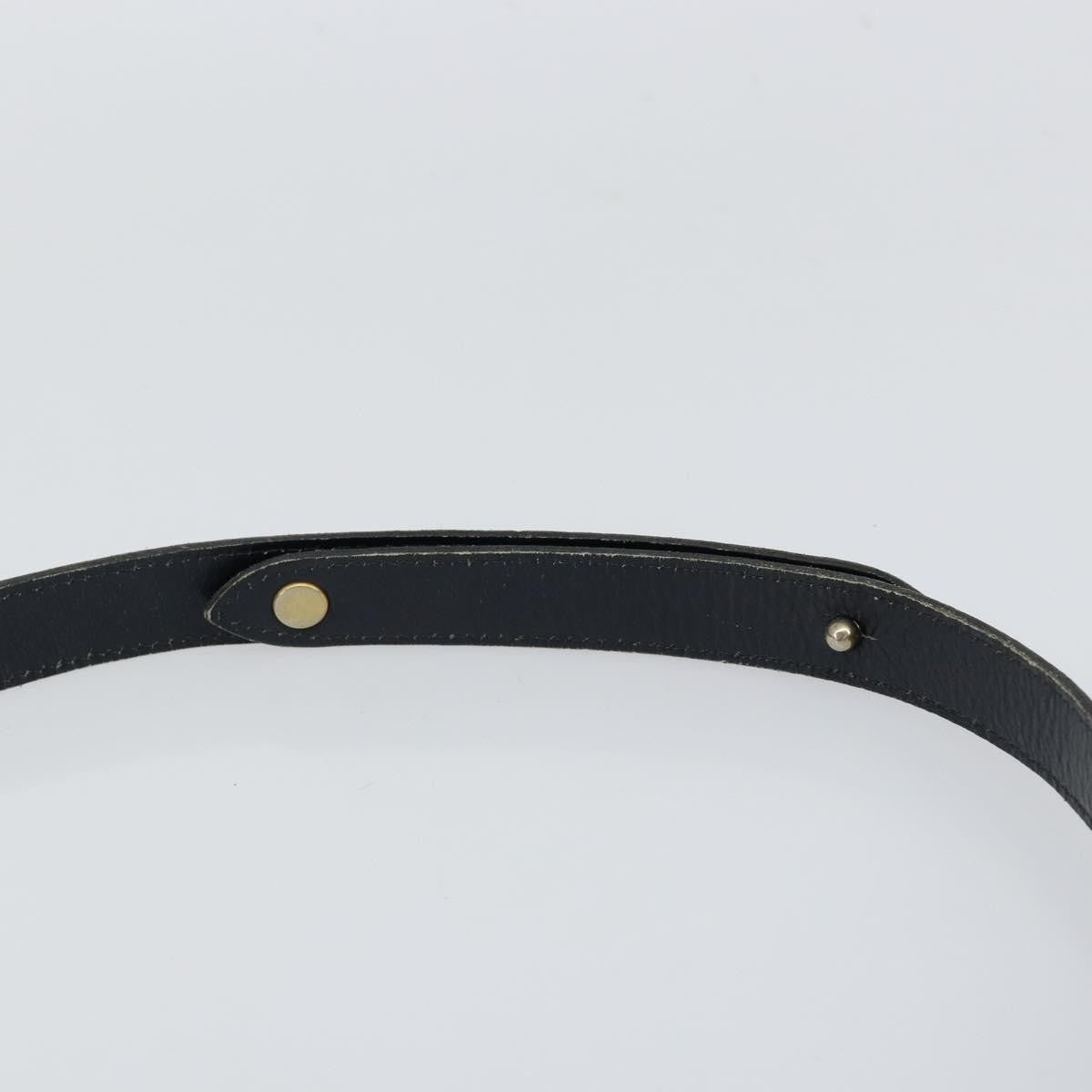 Christian Dior Vintage Trotter Shoulder Bag Canvas, NAVY, CANVAS, Shoulder bag