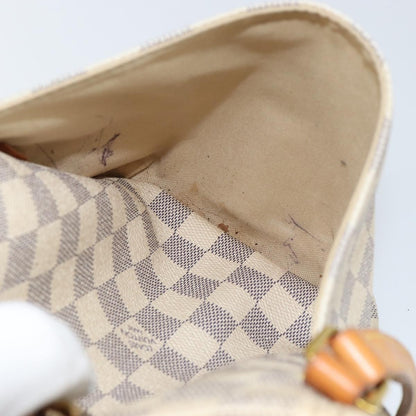 Louis Vuitton Totally Handbag Damier, WHITE, CANVAS, Tote bag