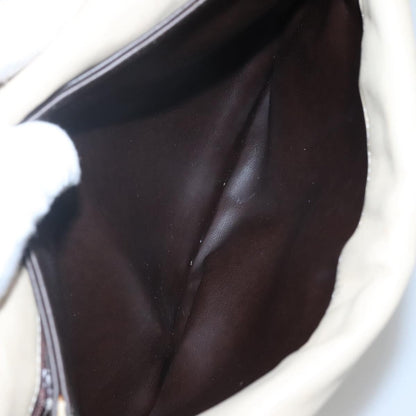 Bally Vintage Chain Shoulder Bag Quilted Leather, BEIGE, LEATHER, Shoulder bag