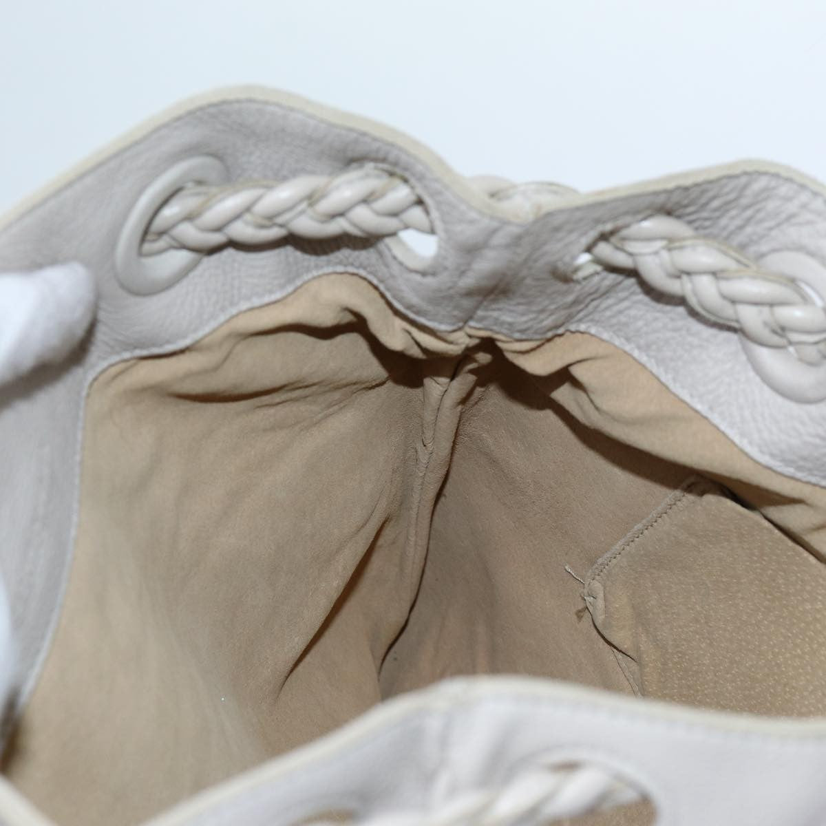 Bottega Veneta Julie Tote Leather, WHITE, LEATHER, Tote bag