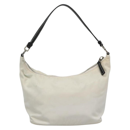 Prada Sirio Hobo Tessuto, WHITE, NYLON, Shoulder bag