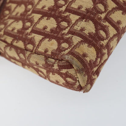 Christian Dior Vintage CD trotter Shoulder bag Canvas, RED, CANVAS, Shoulder bag