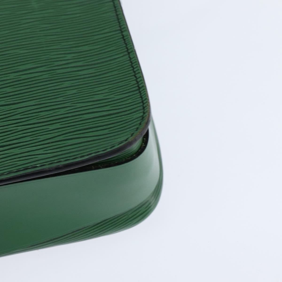 Louis Vuitton Cartouchiere Handbag Epi Leather, GREEN, LEATHER, Shoulder bag