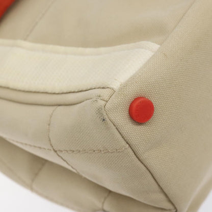 Chanel Chocolate Bar Coco Mark handbag Canvas, BEIGE, CANVAS, Handbag