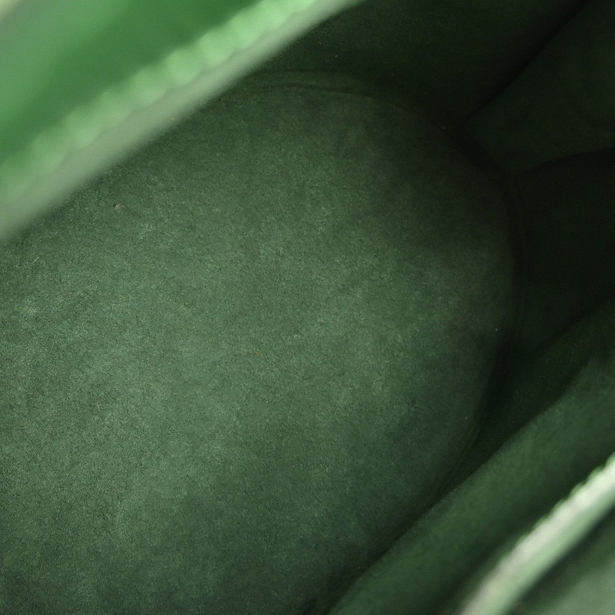 Louis Vuitton Cluny Shoulder Bag Epi Leather, GREEN, LEATHER, Shoulder bag