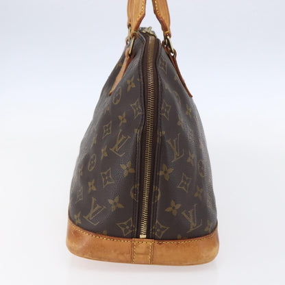 Louis Vuitton Vintage Alma Handbag Monogram Canvas, BROWN, CANVAS, Handbag