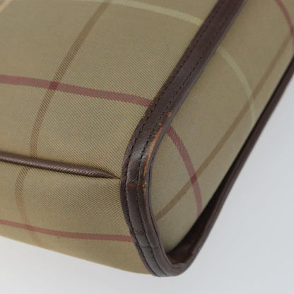 Burberry Nova check Shoulder bag Canvas, BEIGE, CANVAS, Shoulder bag