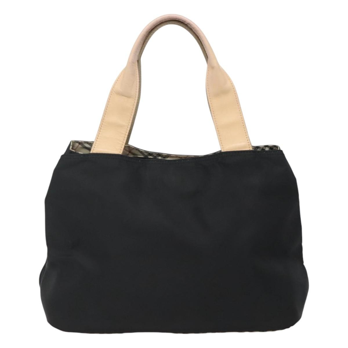 Burberry Vintage Handbag Nylon, BLACK, NYLON, Handbag