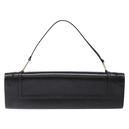 Loewe Vintage Shoulder Bag Leather, BLACK, LEATHER, Shoulder bag