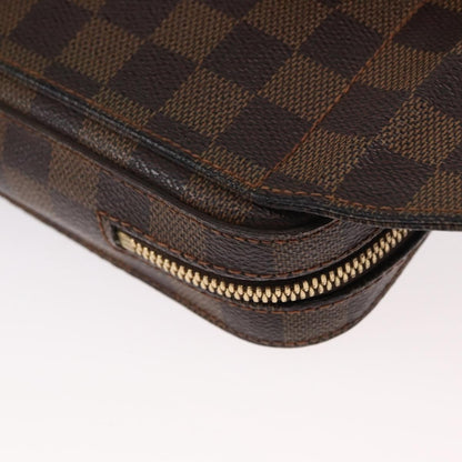 Louis Vuitton Geronimos Waist Bag Damier, BROWN, CANVAS, Shoulder bag