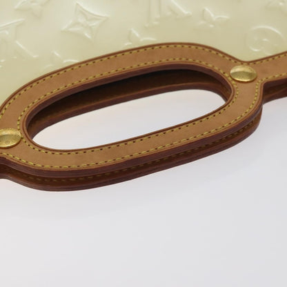 Louis Vuitton Roxbury Drive Handbag Monogram Vernis, BEIGE, PATENT_LEATHER, Handbag