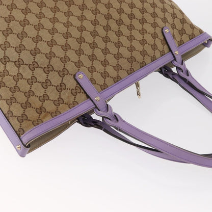 Gucci Vintage tote GG Canvas, BEIGE, CANVAS, Tote bag