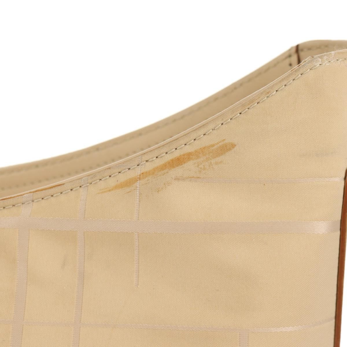 Salvatore Ferragamo Vintage Shoulder Bag Nylon, BEIGE, NYLON, Shoulder bag