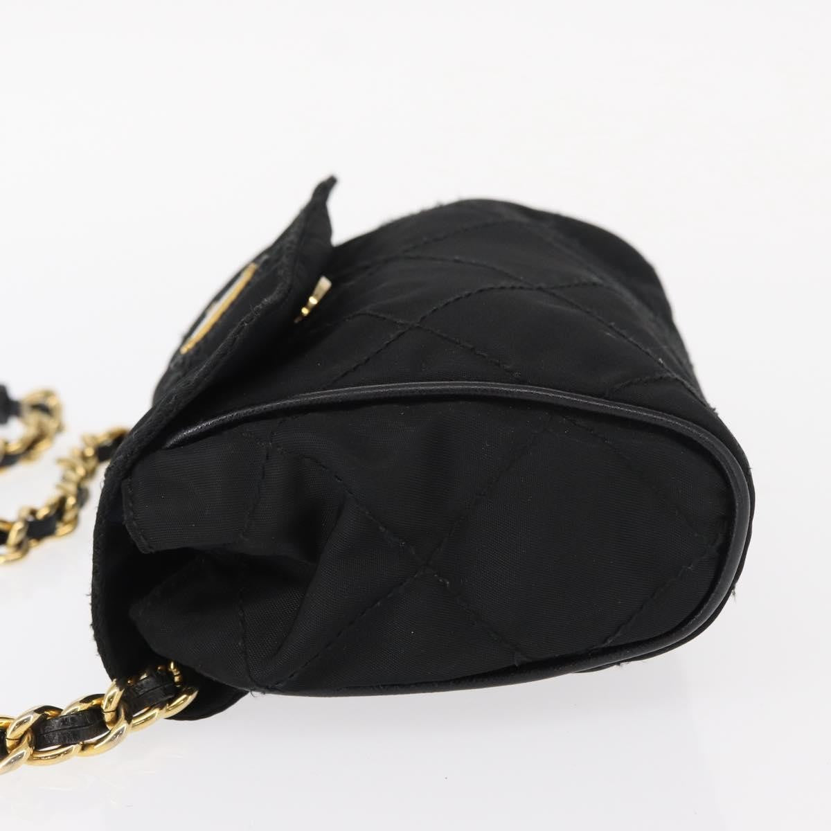 Prada Vintage Shoulder Bag Tessuto, BLACK, NYLON, Shoulder bag