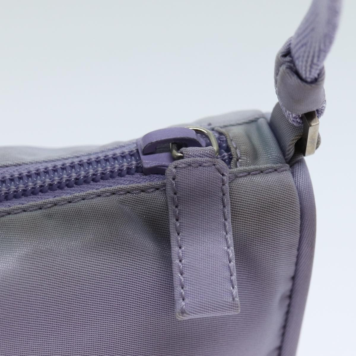 Prada Pochette Shoulder Bag Tessuto, PURPLE, NYLON, Clutche & pouche