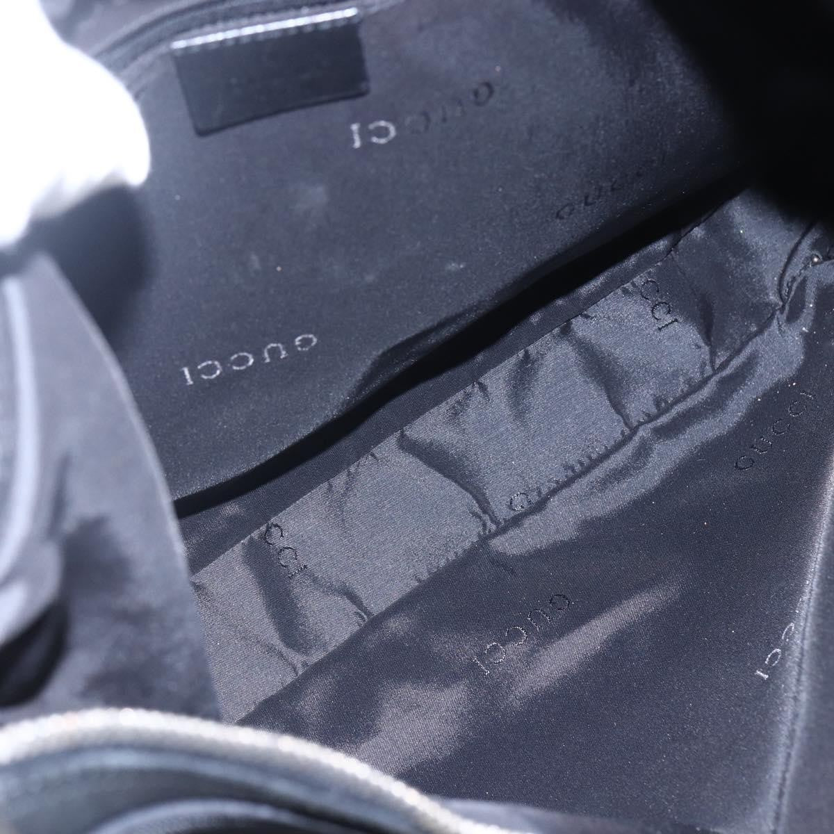 Gucci Vintage Shoulder Bag Nylon, BLACK, NYLON, Shoulder bag