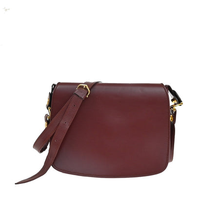 cartier Must de Cartier Shoulder Bag Leather, Red, Leather, Shoulder Bag