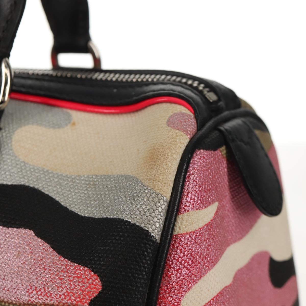 Christian Dior Polochon Satchel Limited Edition Anselm Reyle Camouflage Canvas, MULTICOLOUR, CANVAS, Travel bag