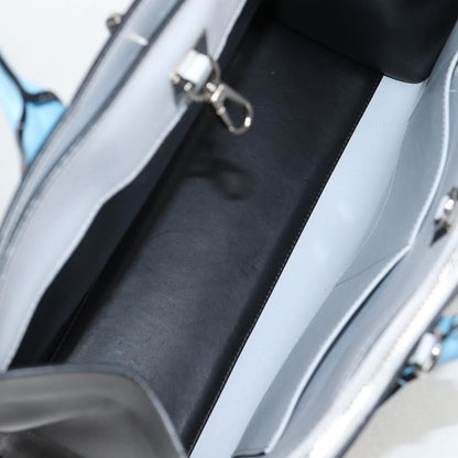 Louis Vuitton City Steamer Handbag Leather, BLACK, LEATHER, Handbag