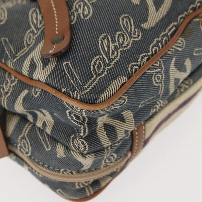 Burberry Blue Label Handbag Denim, BLUE, DENIM_JEANS, Travel bag