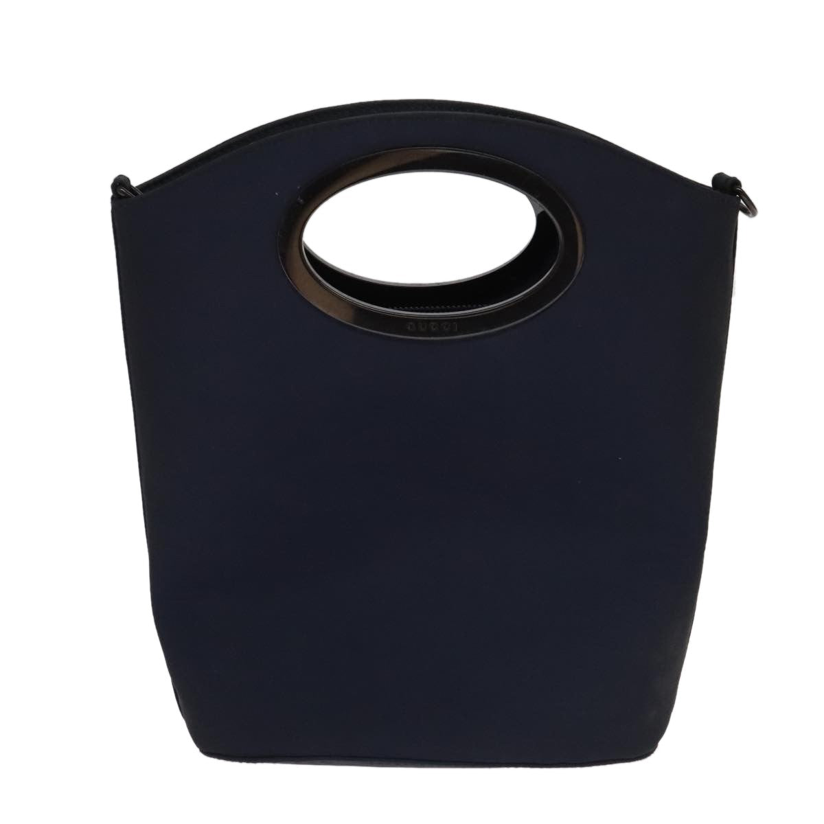 Gucci Vintage Handbag Nylon, BLUE, NYLON, Handbag