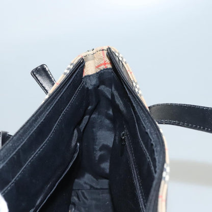 Burberry Nova Check Handbag Nova Check Canvas and leather, BEIGE, CANVAS, Handbag