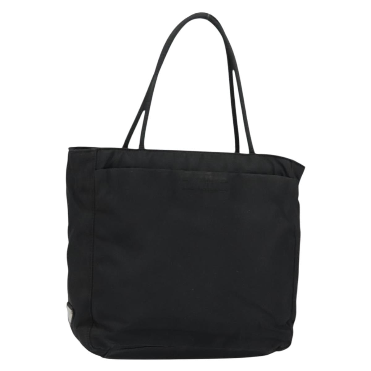 Prada Vintage Tote Tessuto, Black, Nylon, Tote Bag