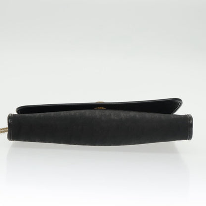 Christian Dior Trotter shoulder bag Canvas, BLACK, CANVAS, Clutche & pouche