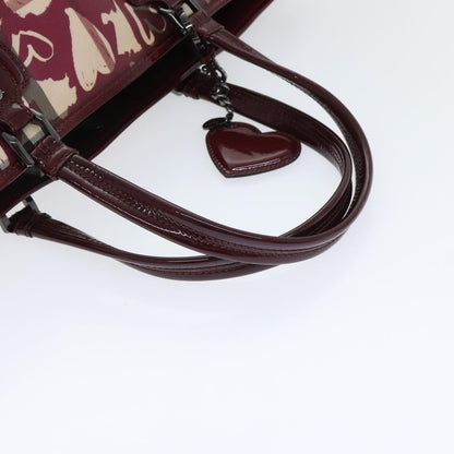 Burberry Open Tote Printed Canvas, BEIGE, CANVAS, Tote bag