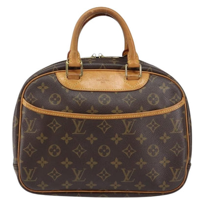Louis Vuitton Trouville Handbag Monogram Canvas, BROWN, CANVAS, Handbag