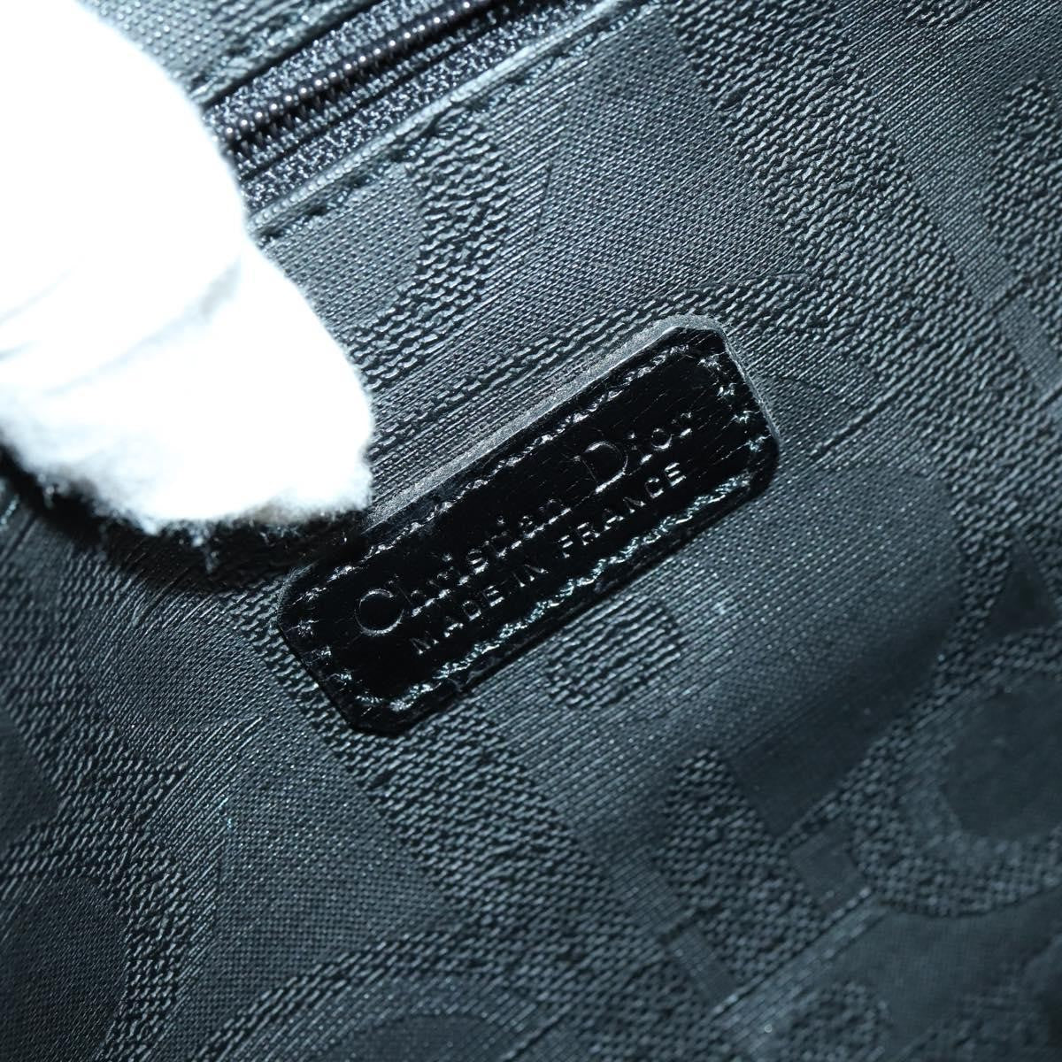 Christian Dior Vintage Trotter Boston Bag PVC, BLACK, PVC, Travel bag