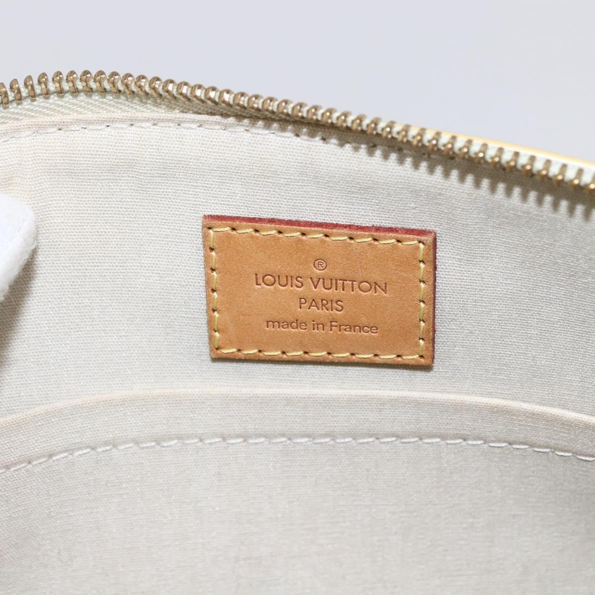 Louis Vuitton Sherwood Handbag Monogram Vernis, BEIGE, PATENT_LEATHER, Handbag