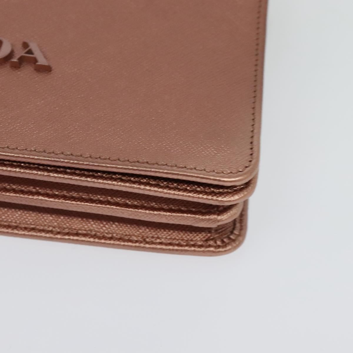 Prada Monochrome Chain Flap Bag Saffiano Leather, PINK, LEATHER, Shoulder bag