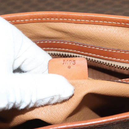 Celine Triomphe vintage handbag Macadam canvas, BROWN, CANVAS, Handbag