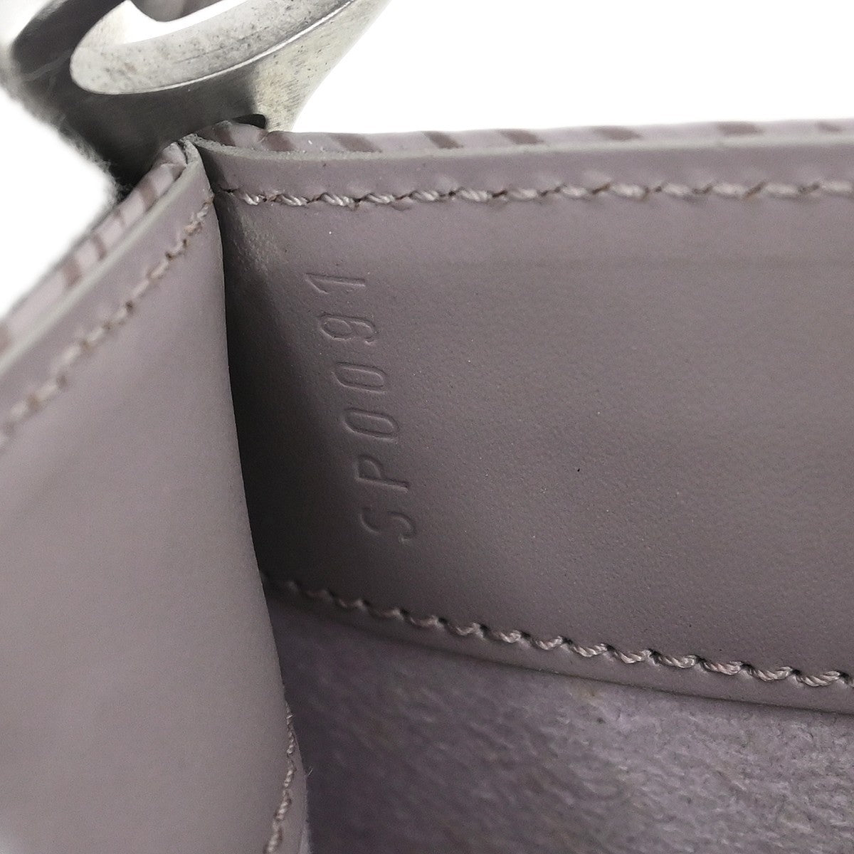 Louis Vuitton Demi Lune Pochette Epi Leather, PURPLE, LEATHER, Shoulder bag