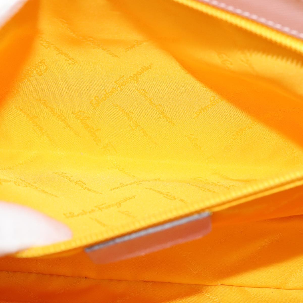 Salvatore Ferragamo Gancini handbag Leather, PINK, LEATHER, Handbag