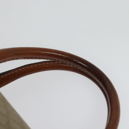 Celine Vintage Duffle Bag Macadam Coated Canvas, BEIGE, CANVAS, Travel bag