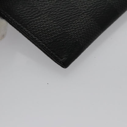 Louis Vuitton Porte-Monnaie NM Wallet Damier Graphite, GRAY, CANVAS, Wallets