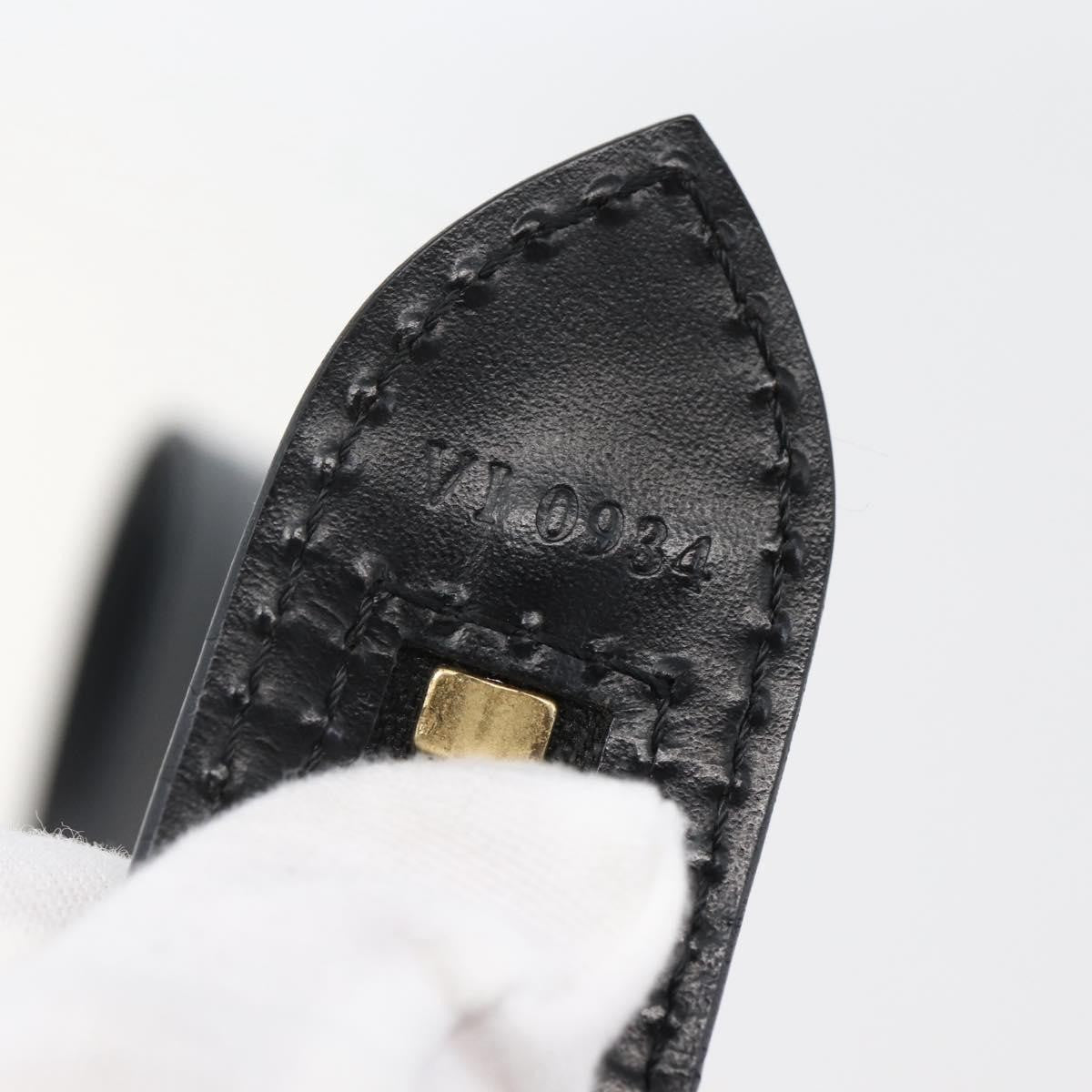 Louis Vuitton Saint Jacques Handbag Epi Leather, BLACK, LEATHER, Handbag