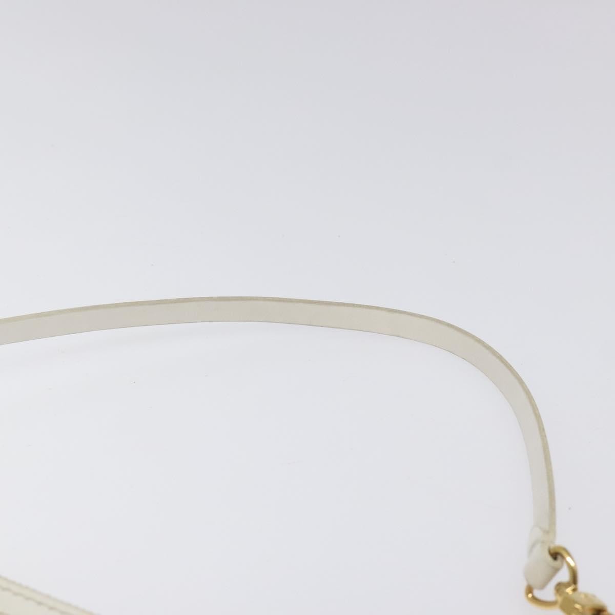 Louis Vuitton Delmonico Pochette Stretch Epi Leather, ECRU, LEATHER, Clutche & pouche