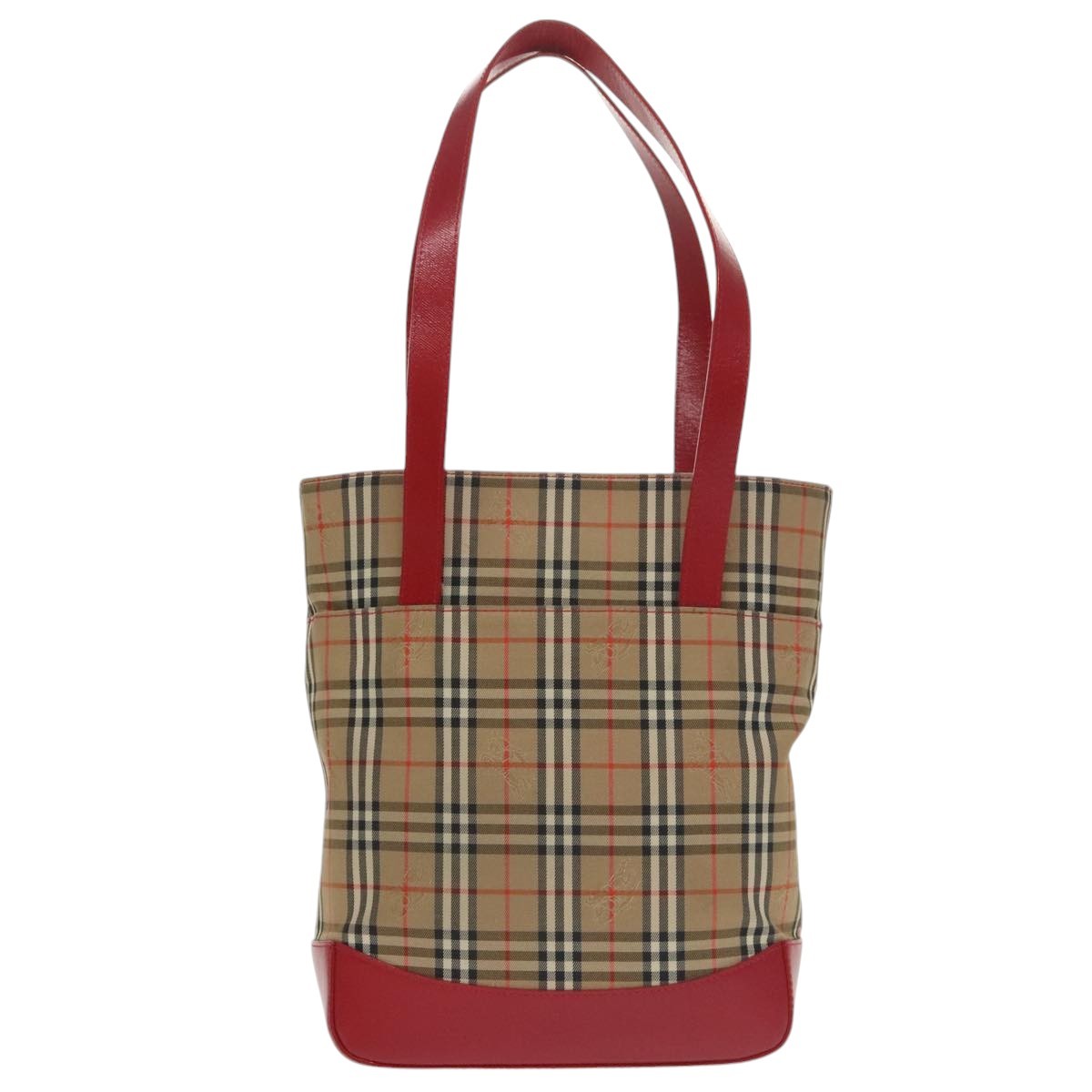 Burberry Nova Check Tote canvas check pattern, BEIGE, CANVAS, Tote bag