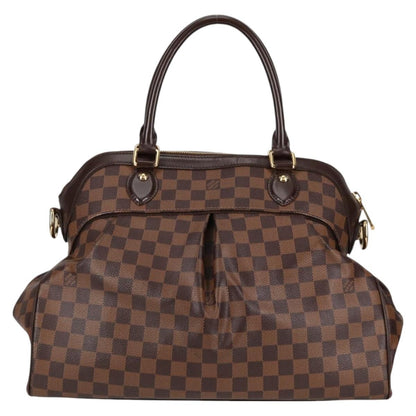 Louis Vuitton Trevi Handbag Damier, BROWN, CANVAS, Handbag
