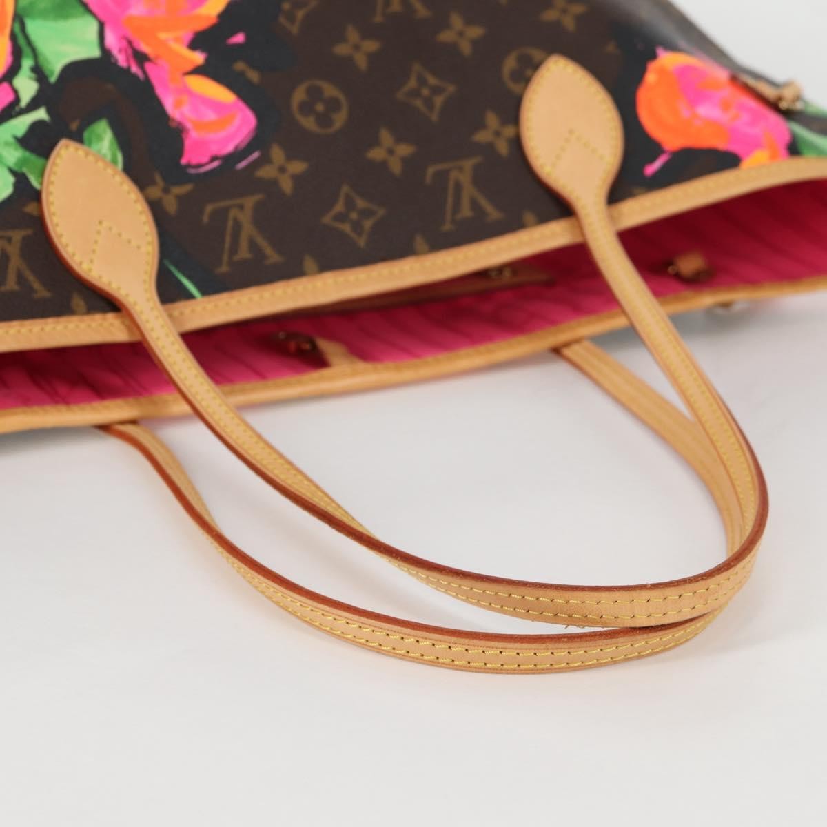 Louis Vuitton Neverfull Tote Limited Edition Monogram Roses, MULTICOLOUR, CANVAS, Tote bag